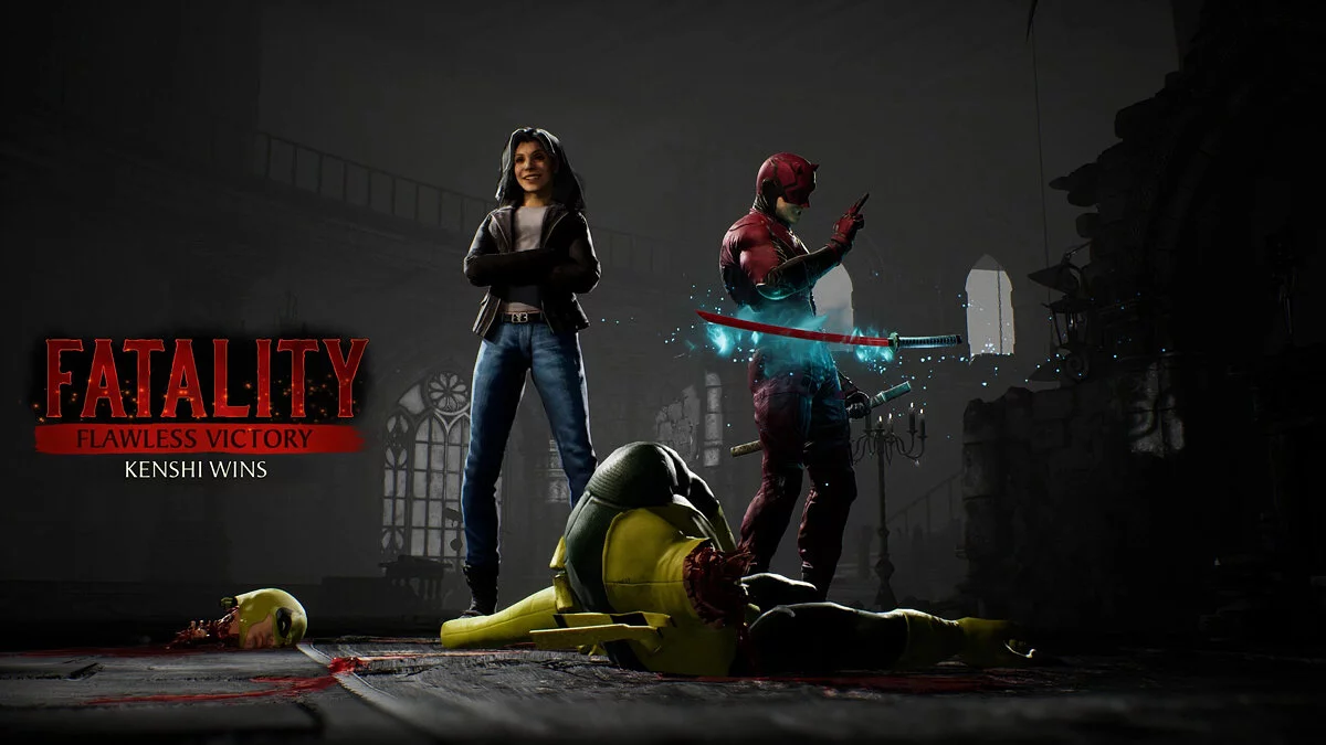 Mortal Kombat 1 — Джанет в одежде Джессики Джонс