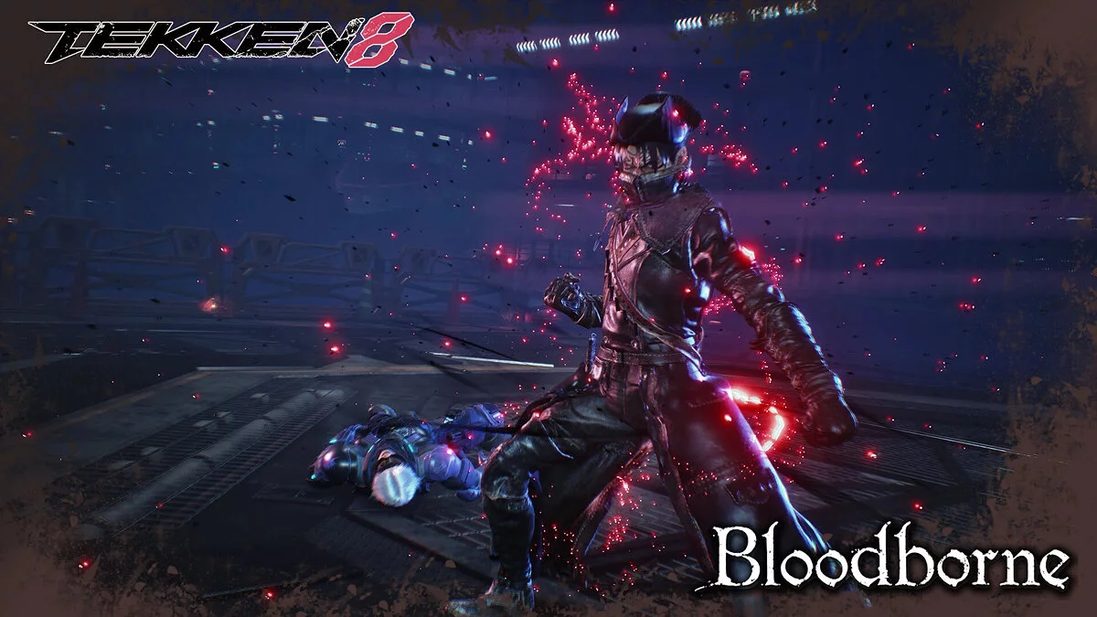 Tekken 8 — Джин в костюме из игры Bloodborne
