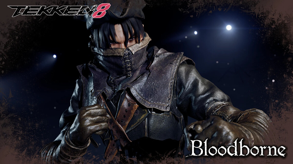 Tekken 8 — Джин в костюме из игры Bloodborne