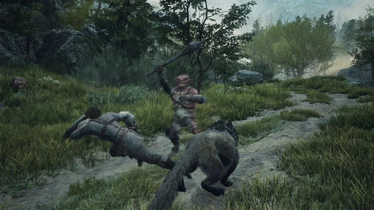 Dragon&#039;s Dogma 2 — Фокусировка на противнике и уклонения