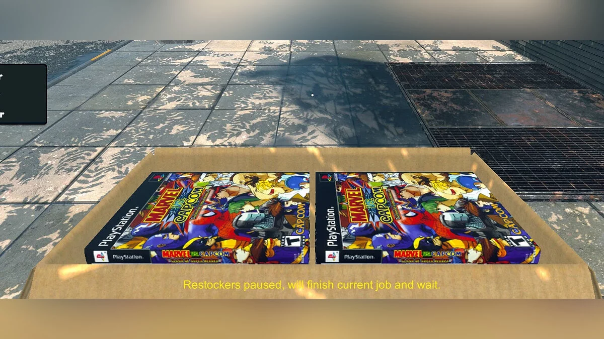 Supermarket Simulator — Игры PS1 вместо книг