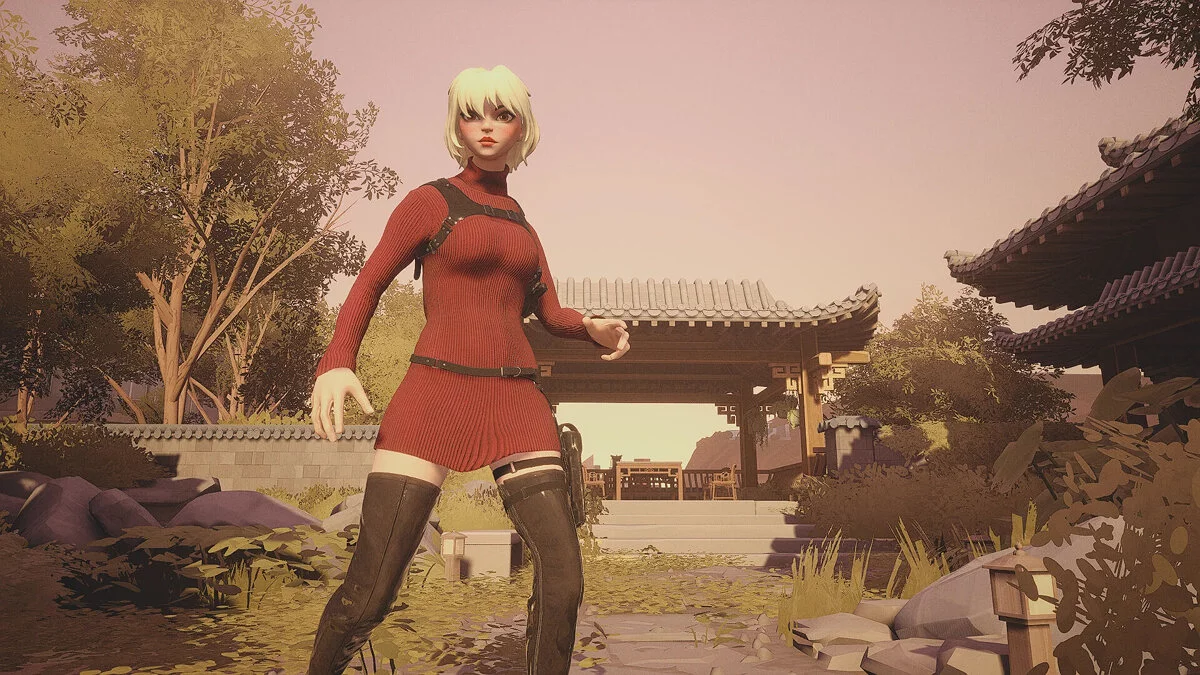 Sifu — Иви в костюме Ады Вонг