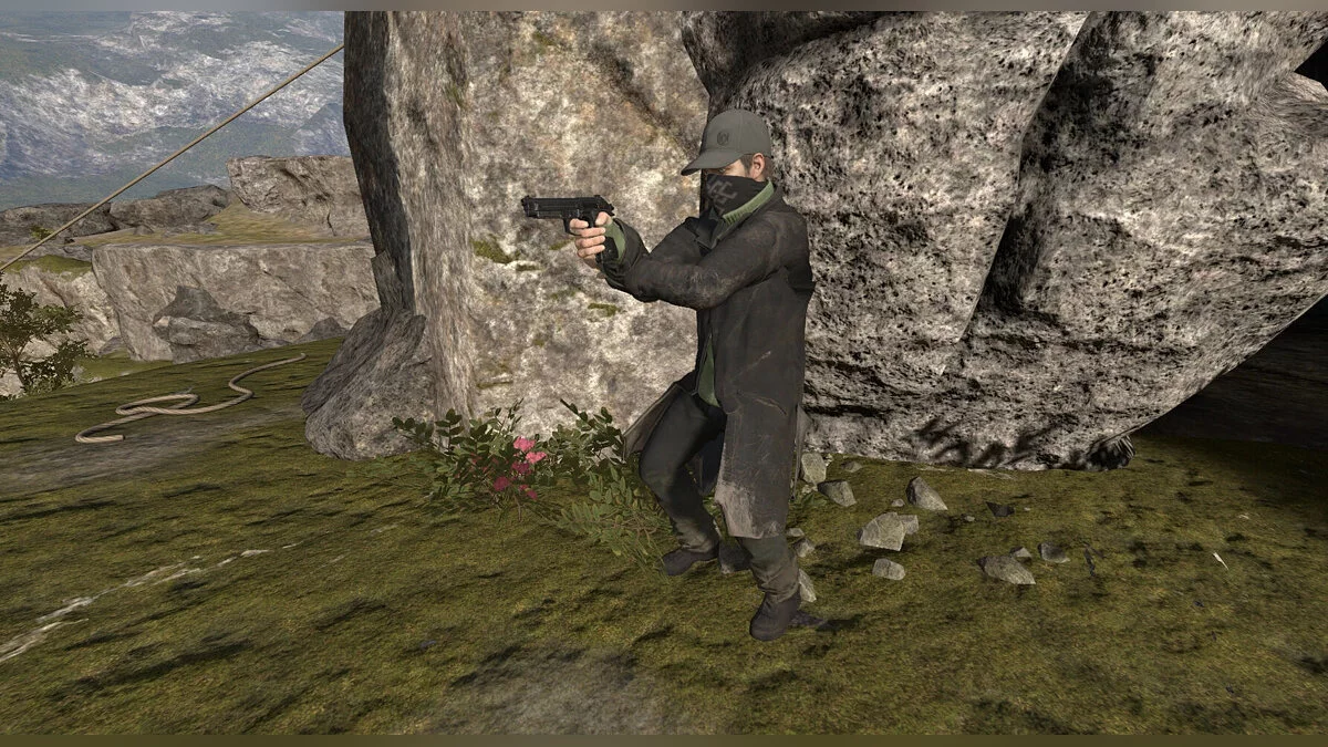 Blade and Sorcery — Эйден Пирс из игры Watch dogs