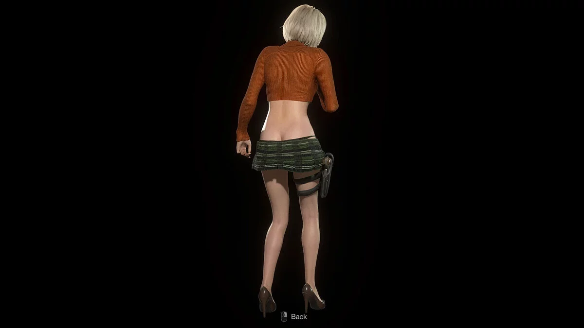 Resident Evil 4 Remake (2023) — Эшли в одежде кэжуал