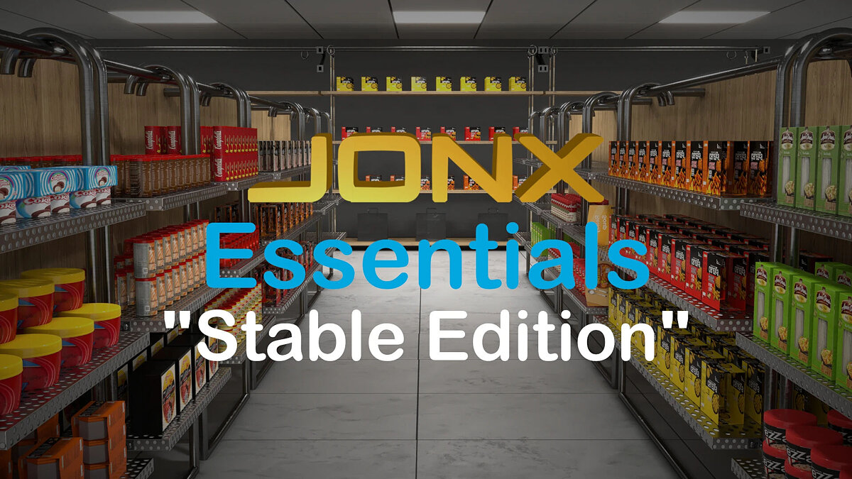 Supermarket Simulator — Jonx Essentials (стабильная версия)