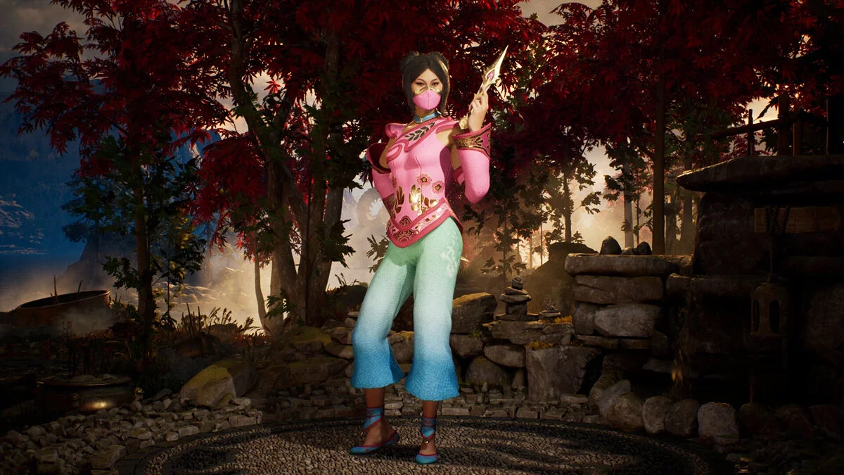 Mortal Kombat 1 — Китана в костюме из игры Soul Calibur 3