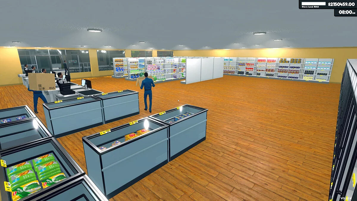 Supermarket Simulator — Максимальное сохранение