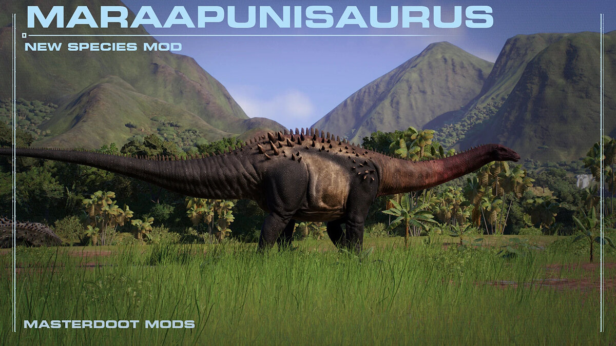 Jurassic World Evolution 2 — Мараапунизавр - новый вид
