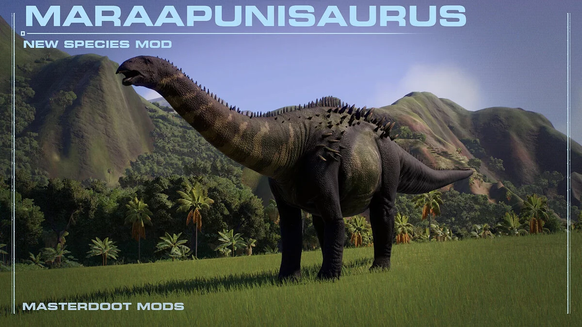 Jurassic World Evolution 2 — Мараапунизавр - новый вид