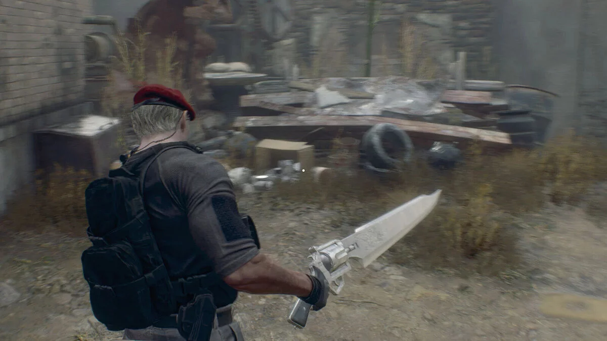 Resident Evil 4 Remake (2023) — Меч-револьвер Скволла