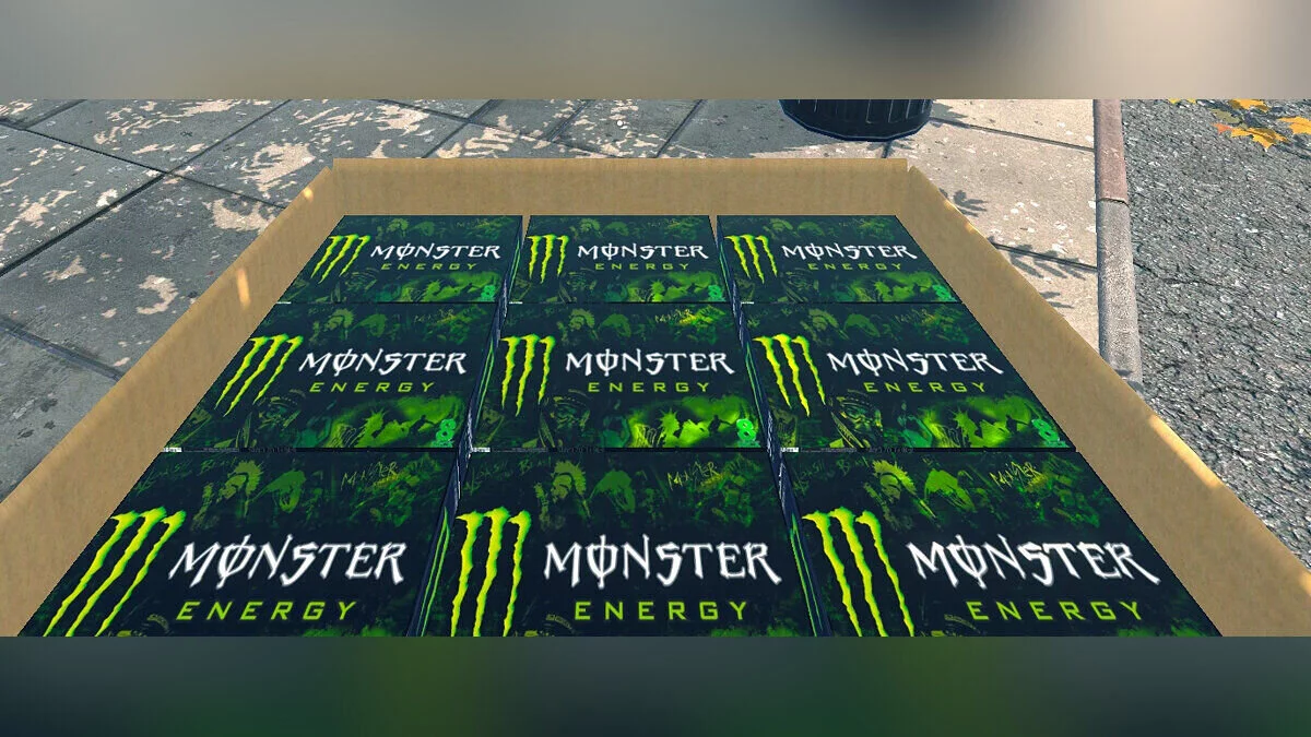 Supermarket Simulator — Monster Energy