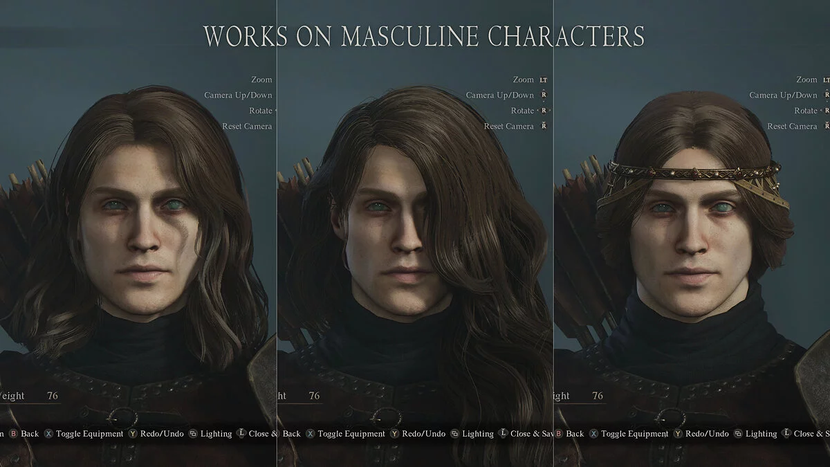 Dragon&#039;s Dogma 2 — Набор причёсок