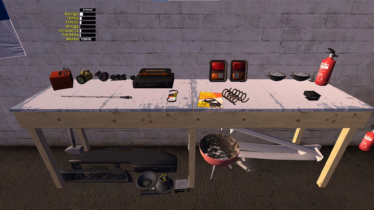 My Summer Car — Несобранная Сатсума, весь тюнинг в гараже