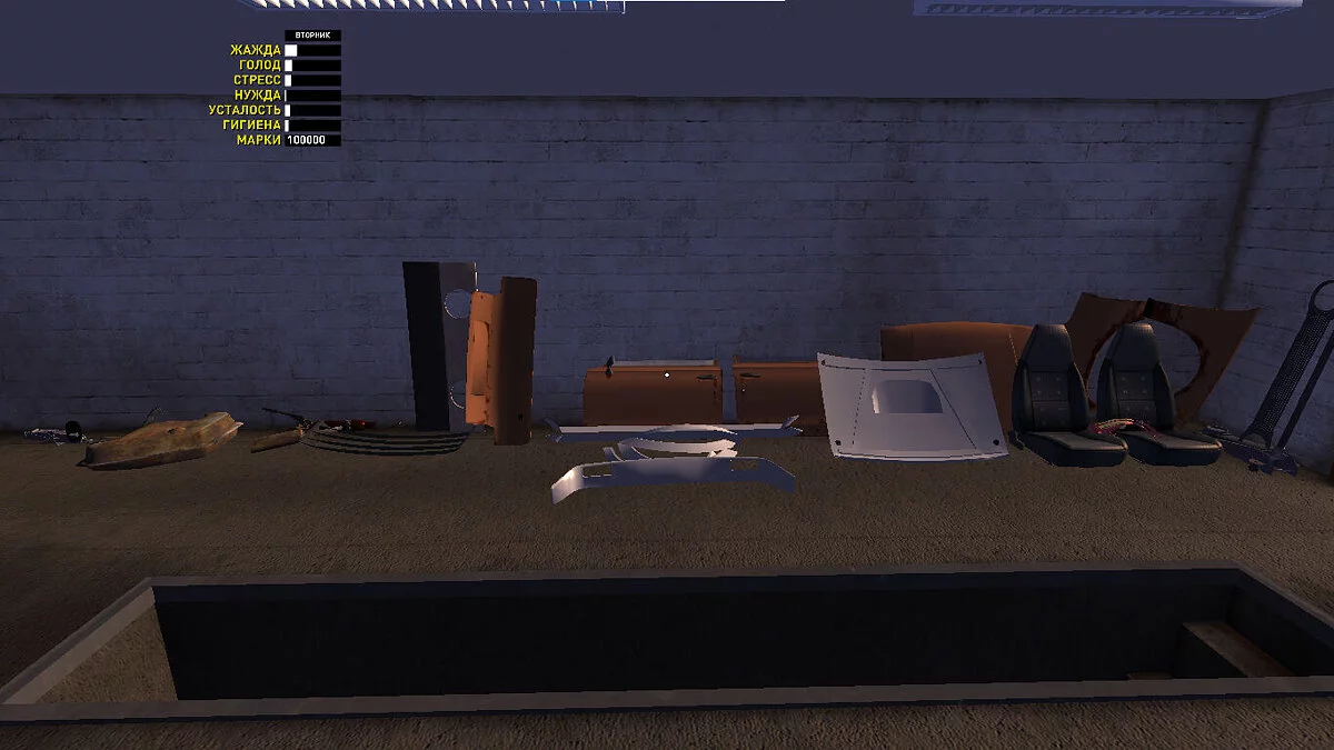 My Summer Car — Несобранная Сатсума, весь тюнинг в гараже