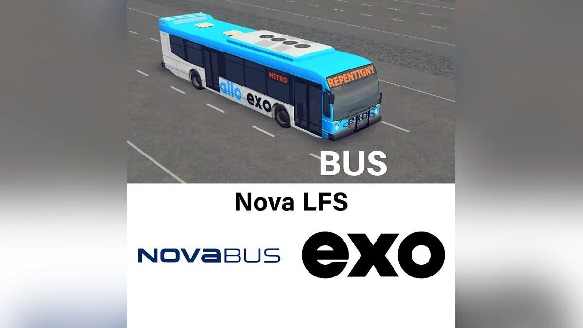 Cities: Skylines — Novabus LFS EXO