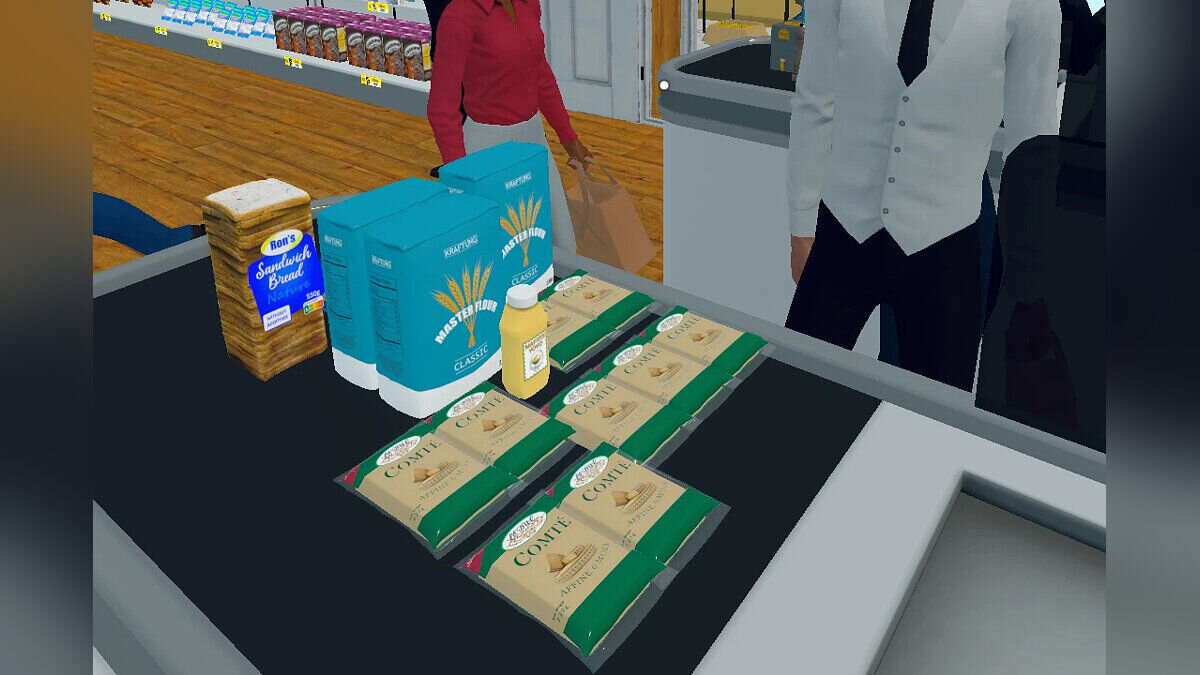 Supermarket Simulator — Оптовые покупатели / Геймплей / Моды и скины