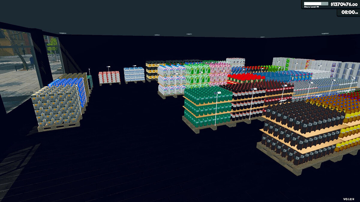 Supermarket Simulator — Продажа с паллетов
