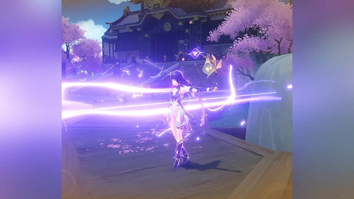 Genshin Impact — Райден в костюме Сегуна