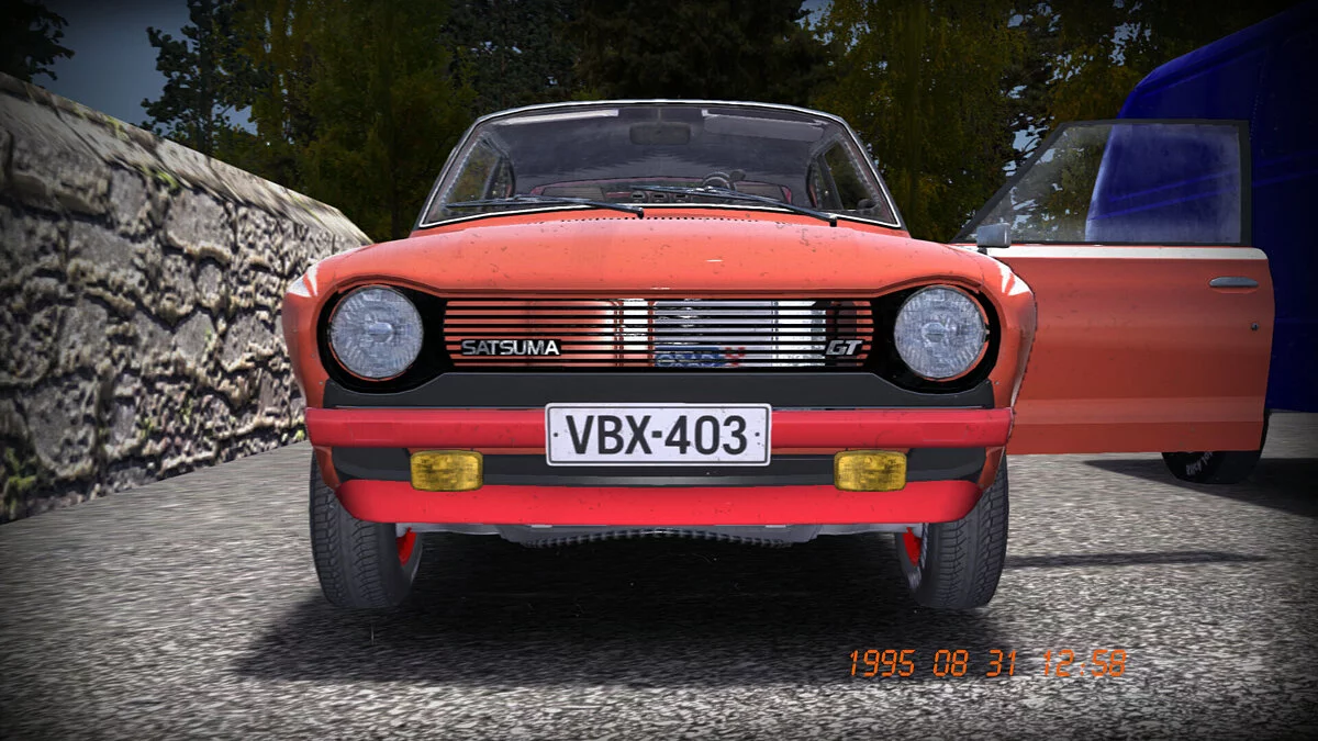 My Summer Car — Сатсума GT красная