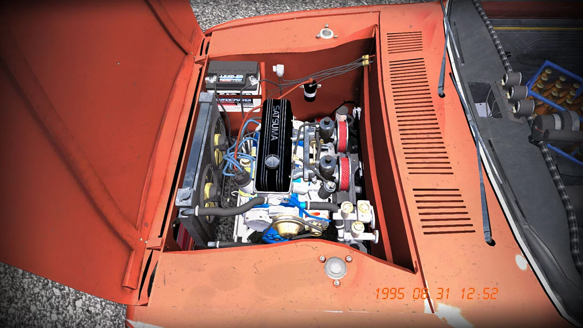 My Summer Car — Сатсума GT красная