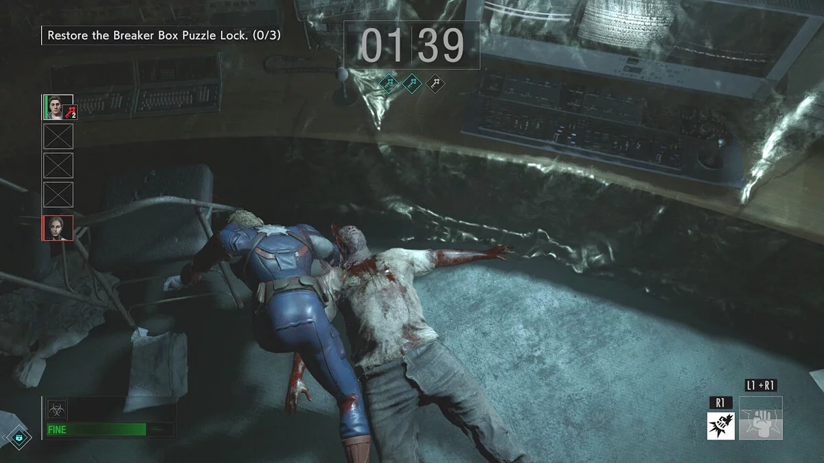 Resident Evil: Resistance — Сэм в костюме Капитана Америки