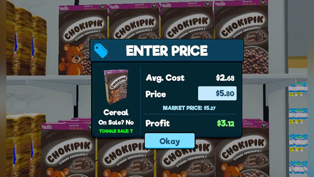 Supermarket Simulator — Скидки и распродажи