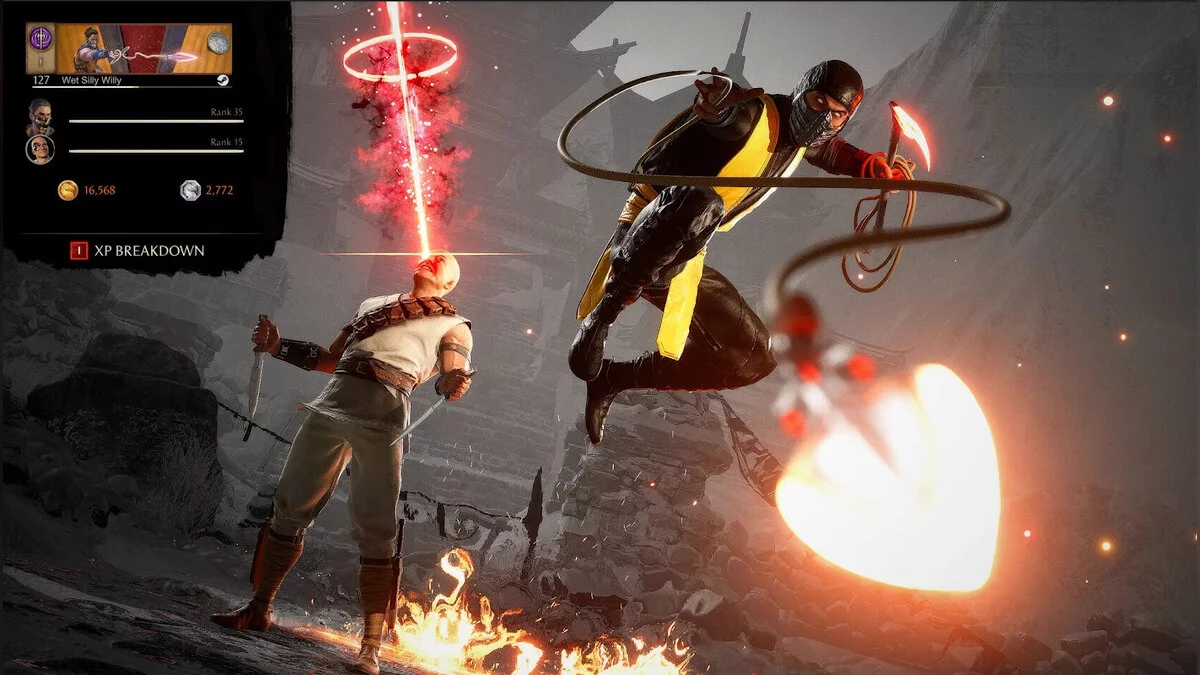 Mortal Kombat 1 — Скорпион из фильма 1995-ого года