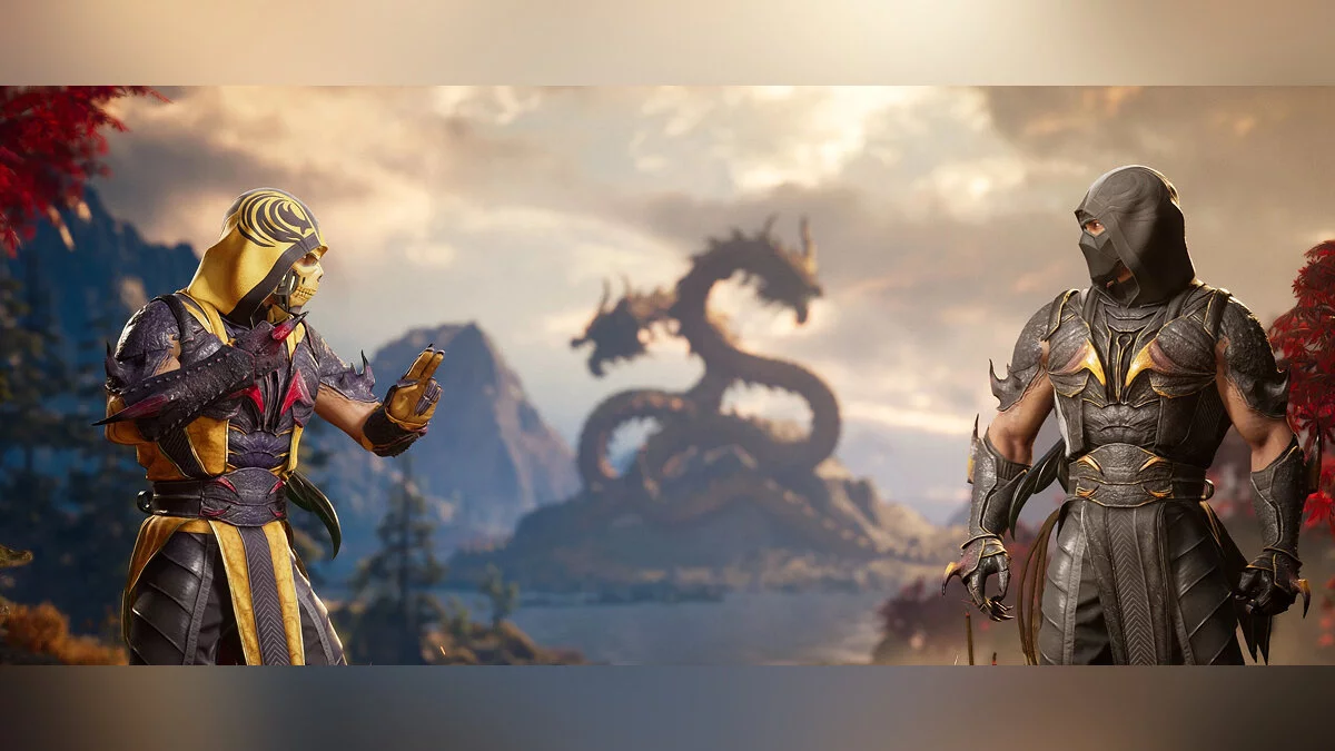 Mortal Kombat 1 — Скорпион в костюме «Ордена тьмы»