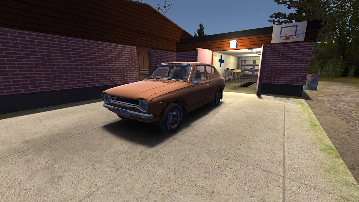 My Summer Car — Стоковая Сатсума, номера получены, предметы первой необходимости в багажнике [23.03.2024]