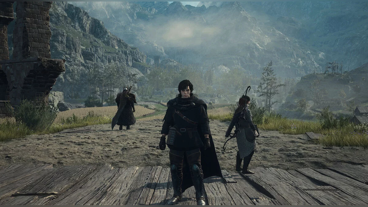 Dragon's Dogma 2 — Темный плащ экспедитора