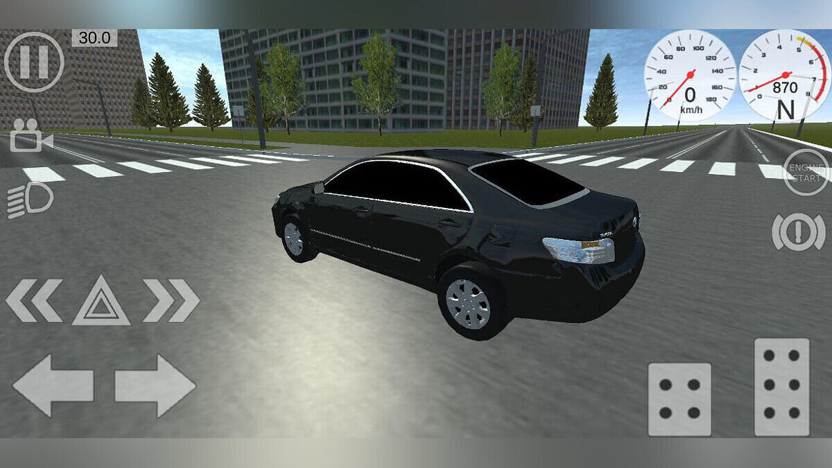 Simple Car Crash Physics Sim — Toyota Camry ACV40 / Автомобили / Транспорт