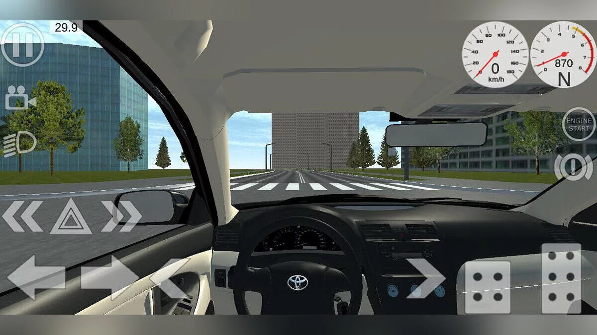 Simple Car Crash Physics Sim — Toyota Camry ACV40