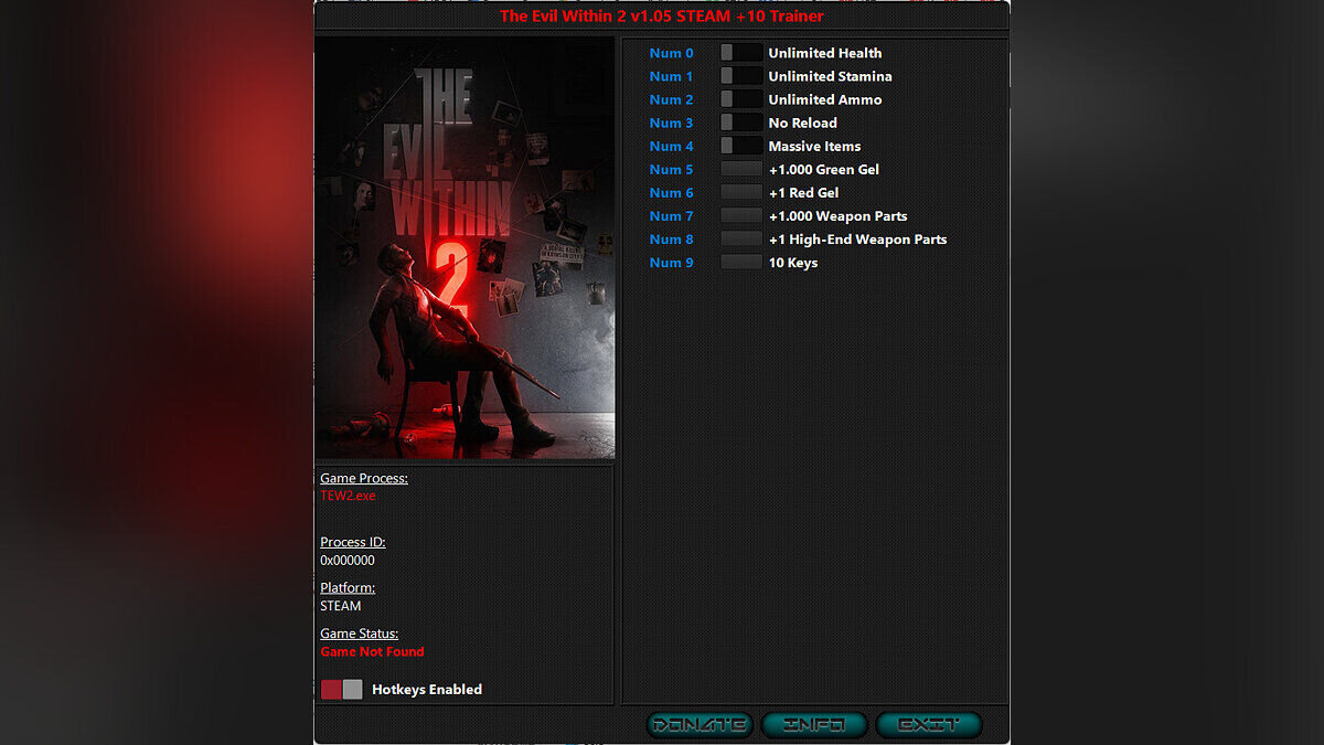 The Evil Within 2 — Трейнер (+10) [1.0.5]