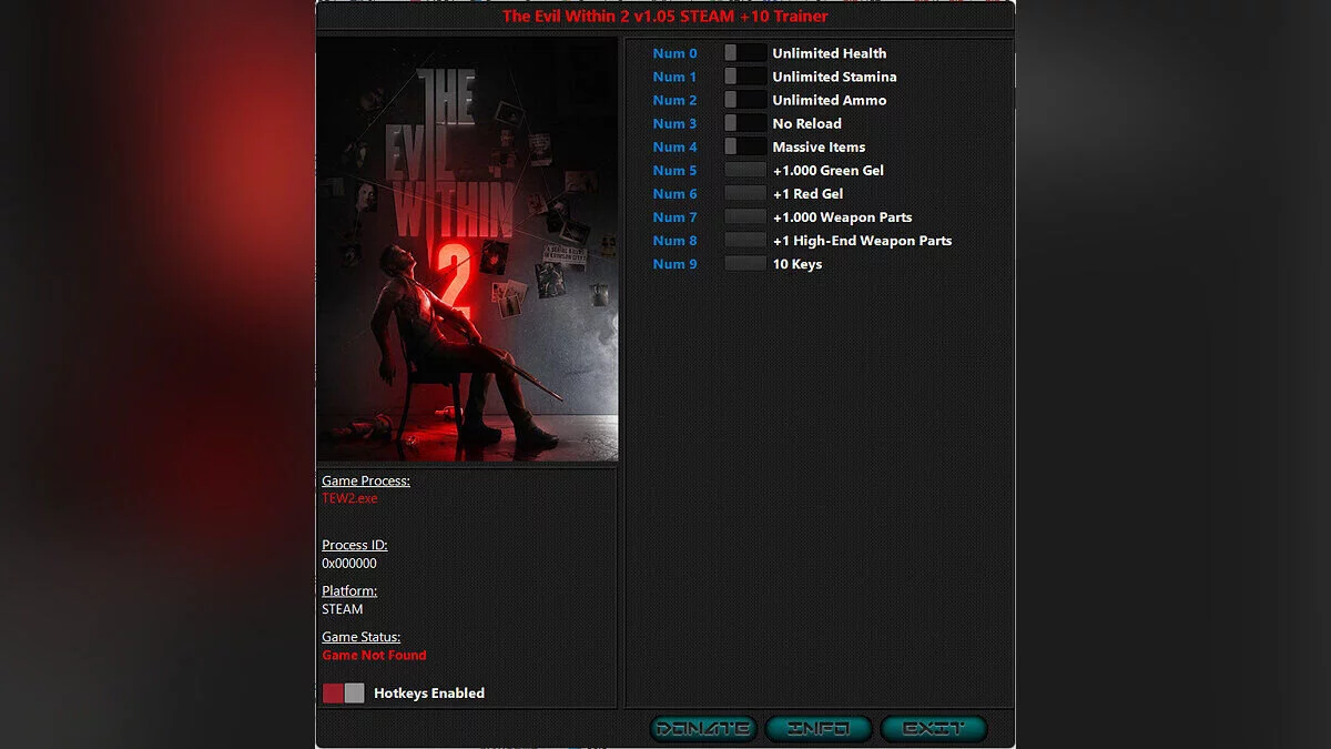 The Evil Within 2 — Трейнер (+10) [1.0.5]
