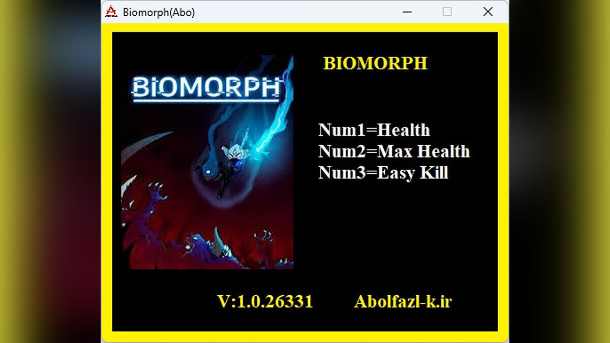 Biomorph — Трейнер (+3) [1.0.26331]