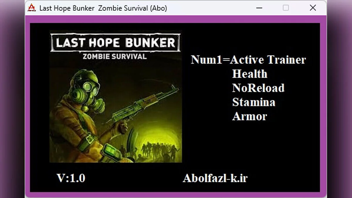 Last Hope Bunker: Zombie Survival — Трейнер (+4) [1.0]