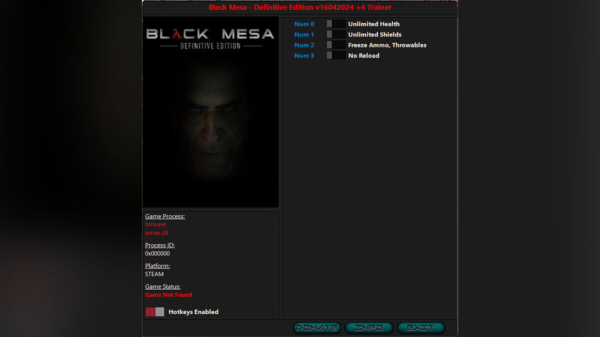 Black Mesa — Трейнер (+4) [UPD:16.04.2024] — Definitive Edition