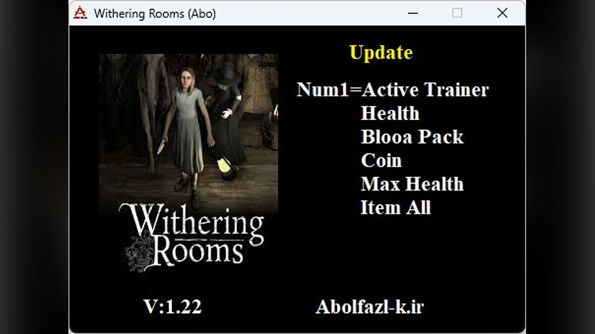 Withering Rooms — Трейнер (+5) [1.22: Fixed]
