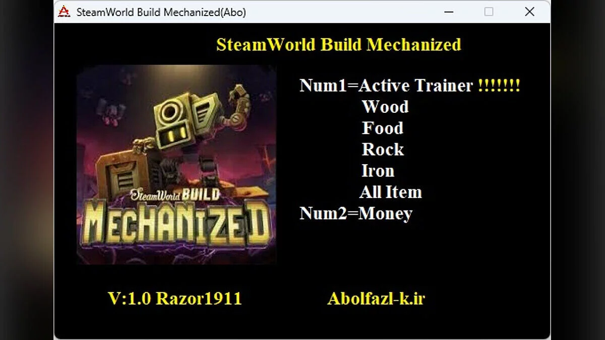 SteamWorld Build — Трейнер (+6) [1.0]