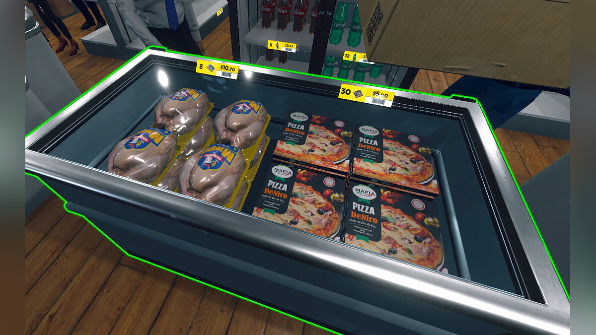 Supermarket Simulator — Увеличенная морозилка