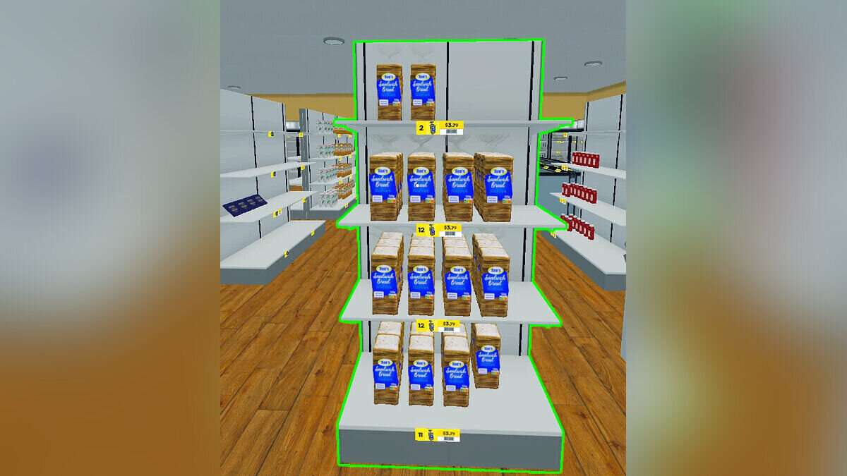 Supermarket Simulator — Узкая полка