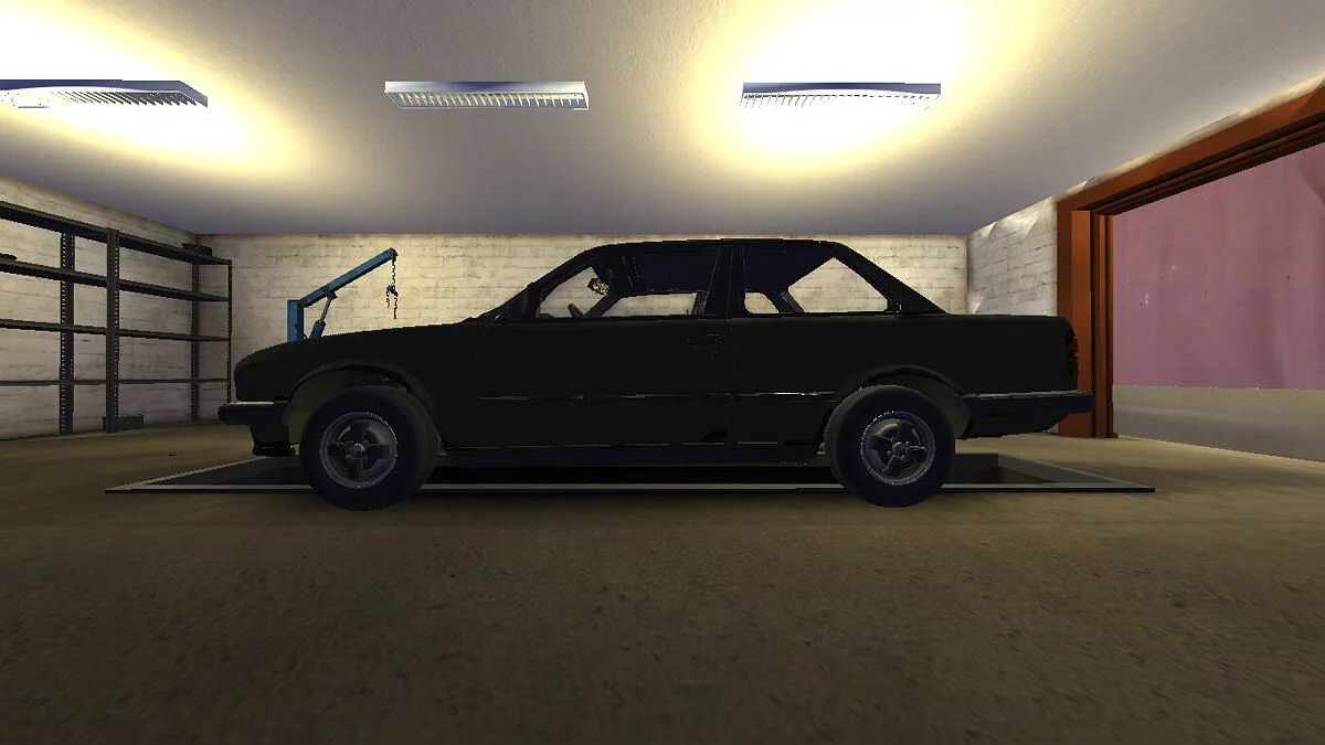 My Summer Car — Зелёная BMW E30