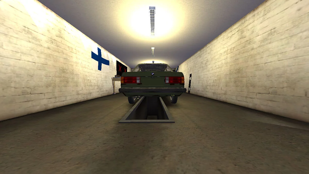 My Summer Car — Зелёная BMW E30
