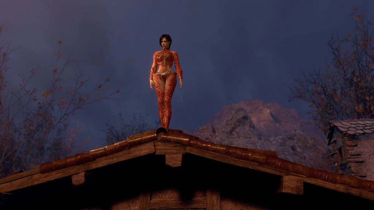 Resident Evil 4 Remake: Separate Ways — Ада в красном наряде Орина