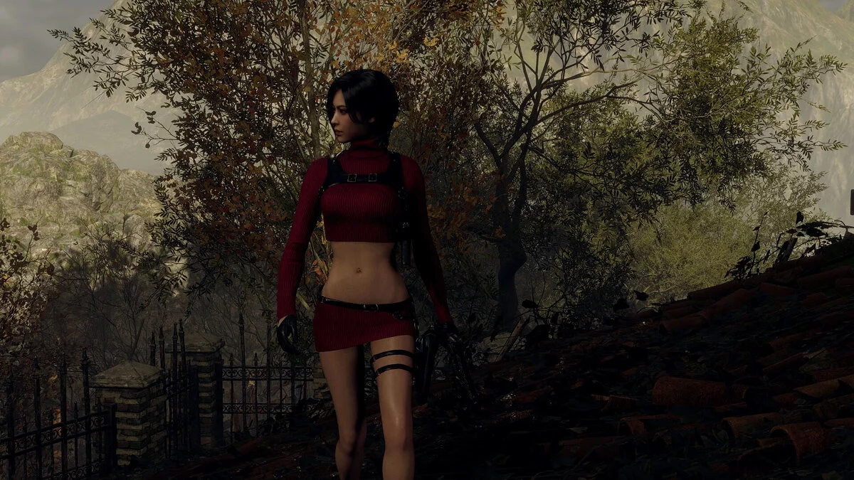 Resident Evil 4 Remake: Separate Ways — Ада в мини юбке
