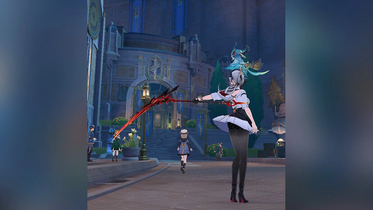 Genshin Impact — Арлекино в повседневной одежде