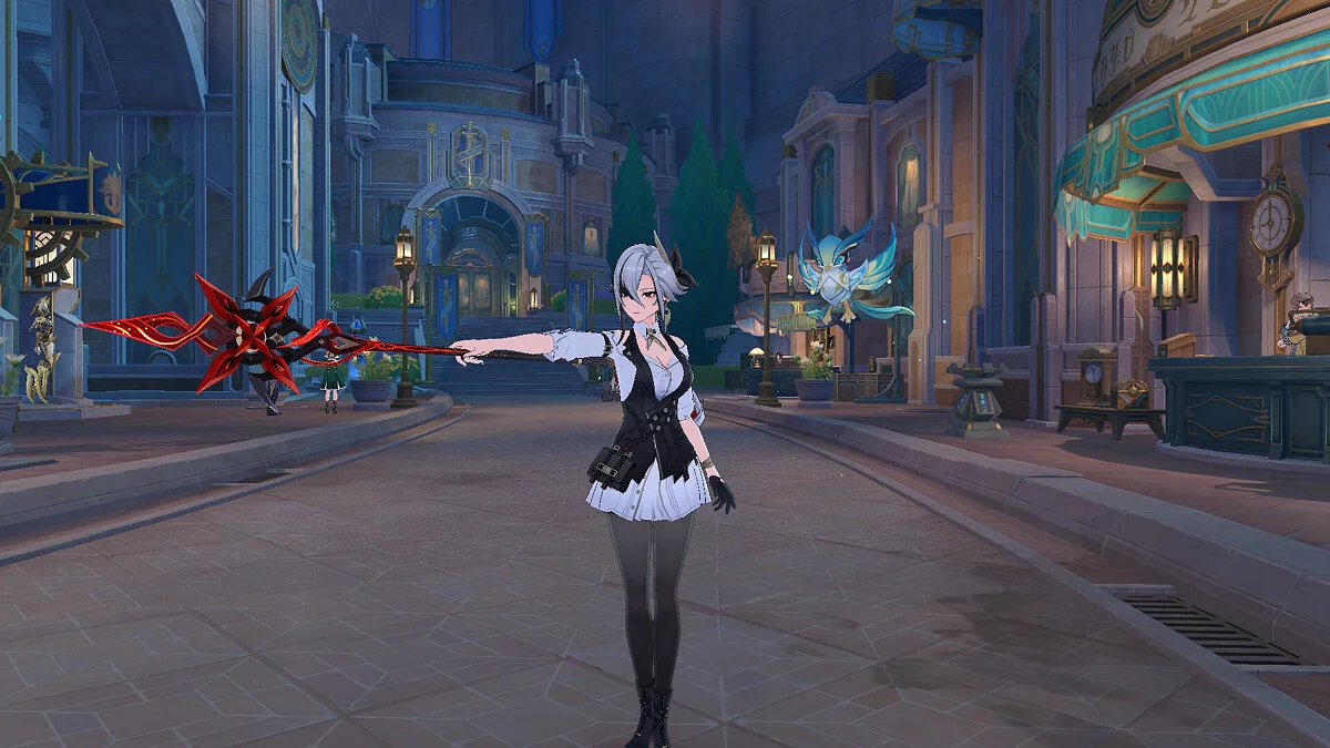 Genshin Impact — Арлекино в повседневной одежде