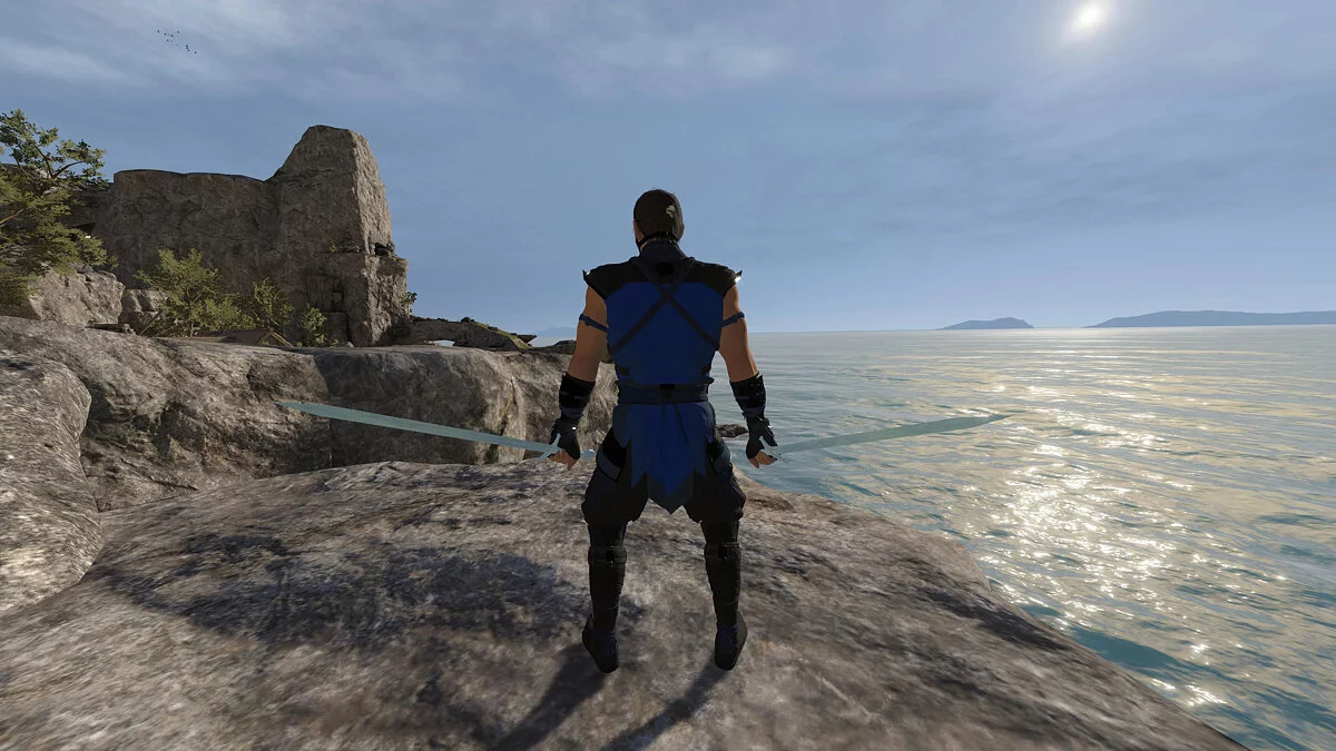Blade and Sorcery — Броня Би Хана из игры Mortal Kombat 1