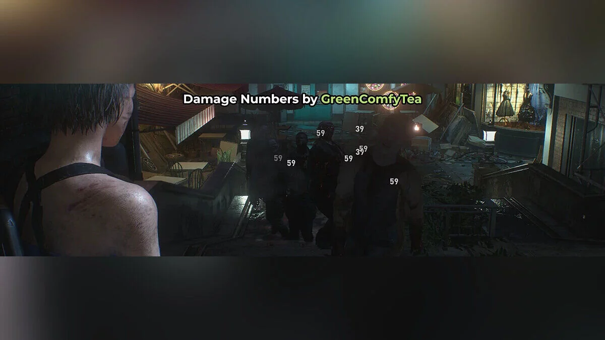 Resident Evil 3 — Числа урона