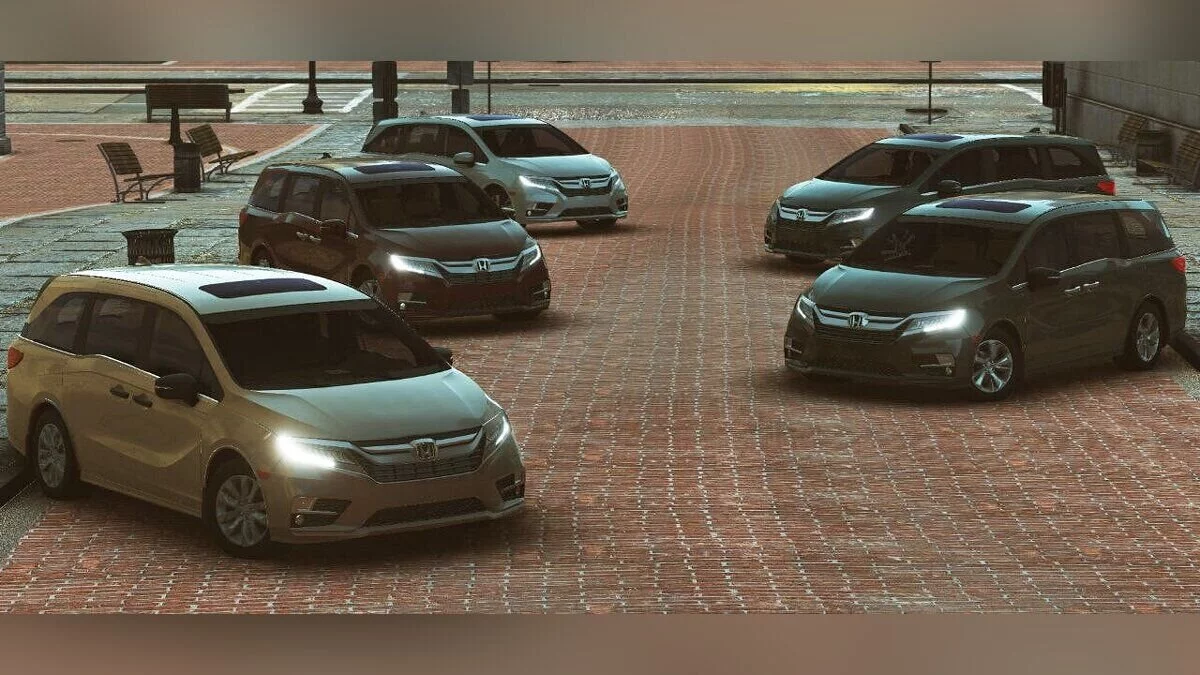 BeamNG.drive — Honda Odyssey 2018